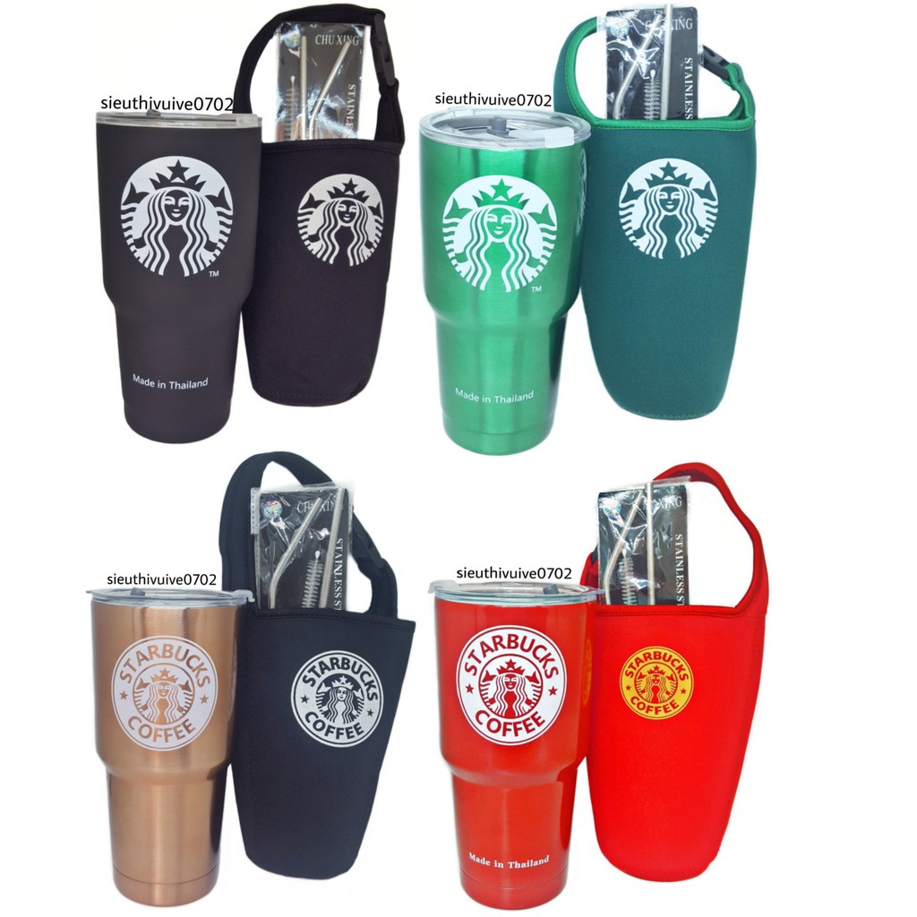 BỘ LY GIỮ NHIỆT STARBUCK 900ML