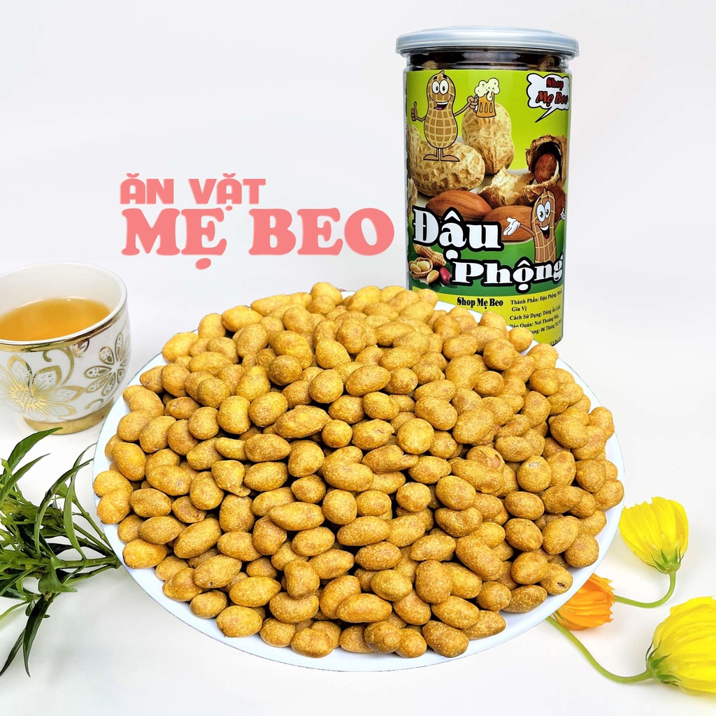 500Gr Đậu phộng da cá nước cốt dừa ăn cực ngon