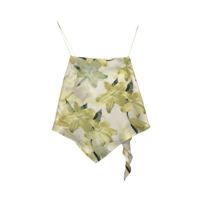 Áo yếm hai dây Noti, Croptop áo quây cột nơ, hở lưng quyến rũ, phong cách Hàn Quốc