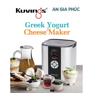 MÁY LÀM SỮA CHUA VÀ PHO MÁT 6 TRONG 1 KUVING KGC-712CB (2L) - Hàng chính hãng