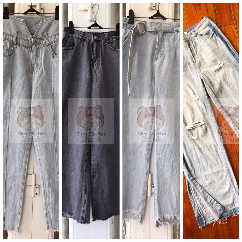 Quần JEANS RÁCH nhiều kiểu
