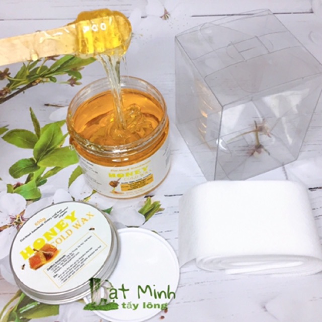 Wax Lạnh Tẩy Lông 650G, Đạt Minh Honey Cold Wax 650G. Tẩy lông tận gốc Chân - Tay - Nách - Mép tại nhà an toàn hiệu quả.