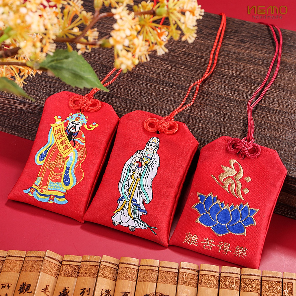 Túi Phước Túi Thơm Bình An, Phát Tài dùng treo xe, balo, phòng ngủ - OMTQ