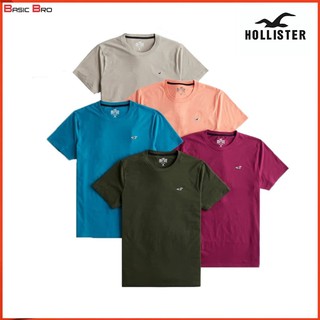 Áo thun nam ☘FREESHIP☘ Áo phông Hollister ngắn tay cổ tròn 100% cotton xuất xịn - BASIC BRO