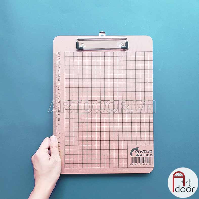Bảng gỗ CENVAVA kẹp giấy vẽ tranh