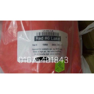 Màu khoáng làm son Red 6