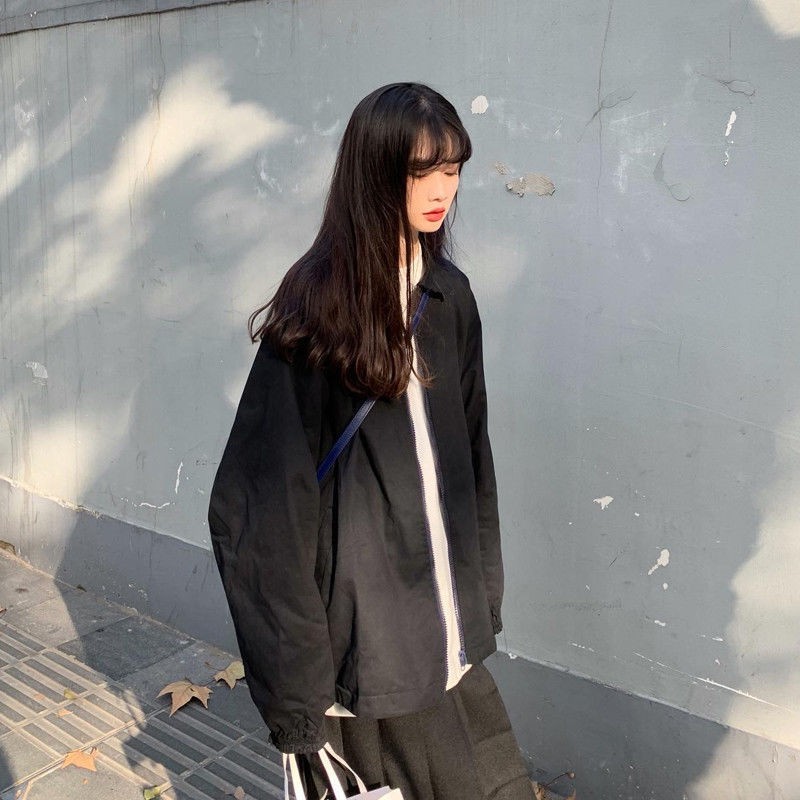 Áo Khoác Cotton Dáng Rộng Thời Trang Phong Cách Hàn Quốc Cho Nữ | BigBuy360 - bigbuy360.vn