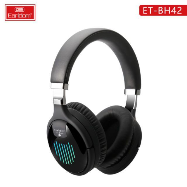 Tai nghe chụp tai bluetooth BH42 LED cảm ứng theo giai điệu âm thanh, pin khủng, âm bass ấn tượng...BH 2 NĂM