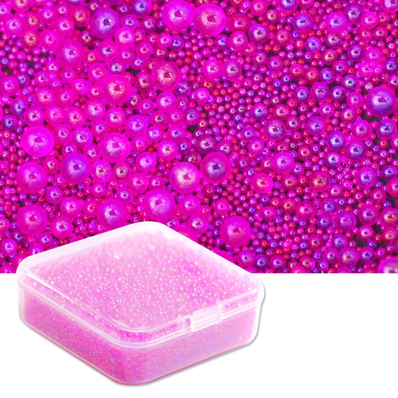 Hạt cườm hình giọt nước bằng nhựa resin UV thần kỳ 1mm đến 3mm
