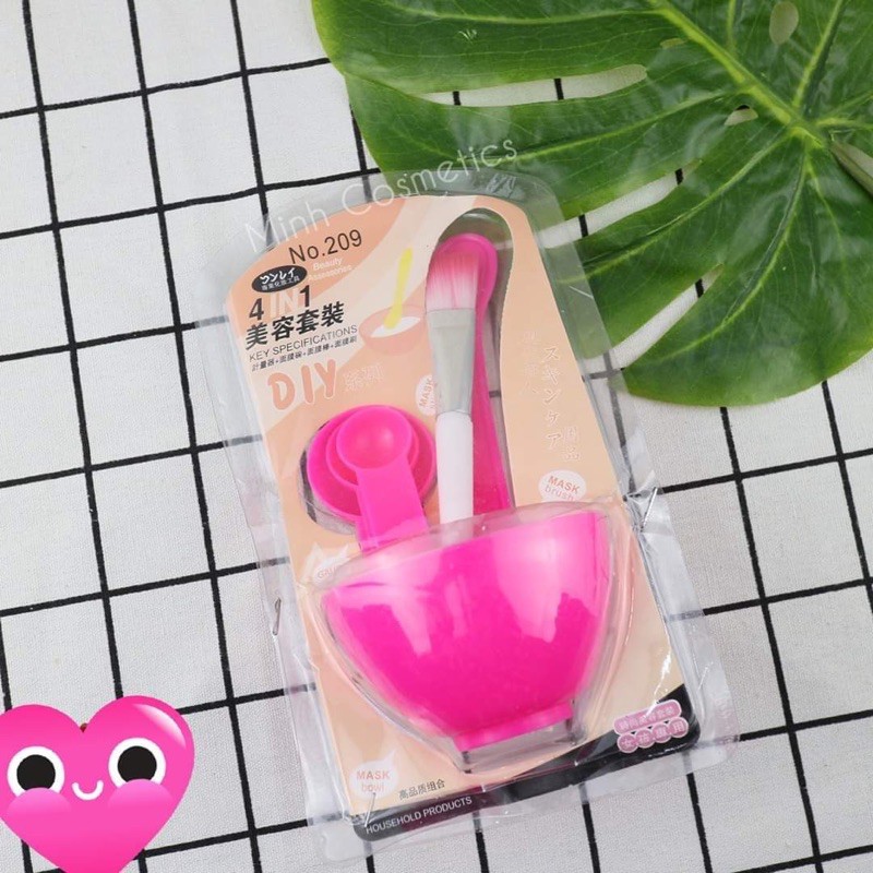 BỘ CHÉN TRỘN ĐẮP MẶT NẠ