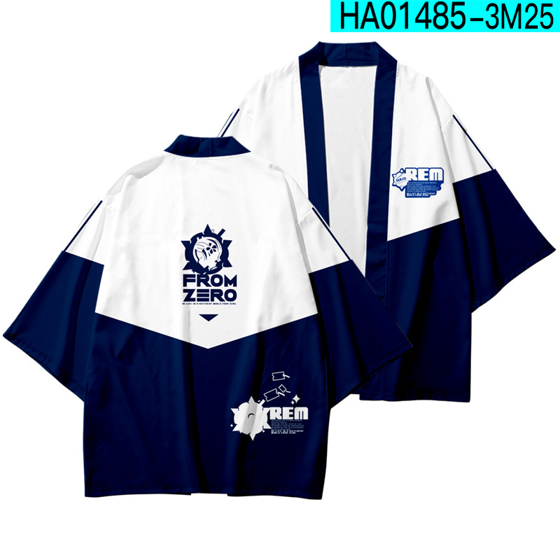 Áo choàng kimono hóa trang nhân vật Anime Rem Haori độc đáo