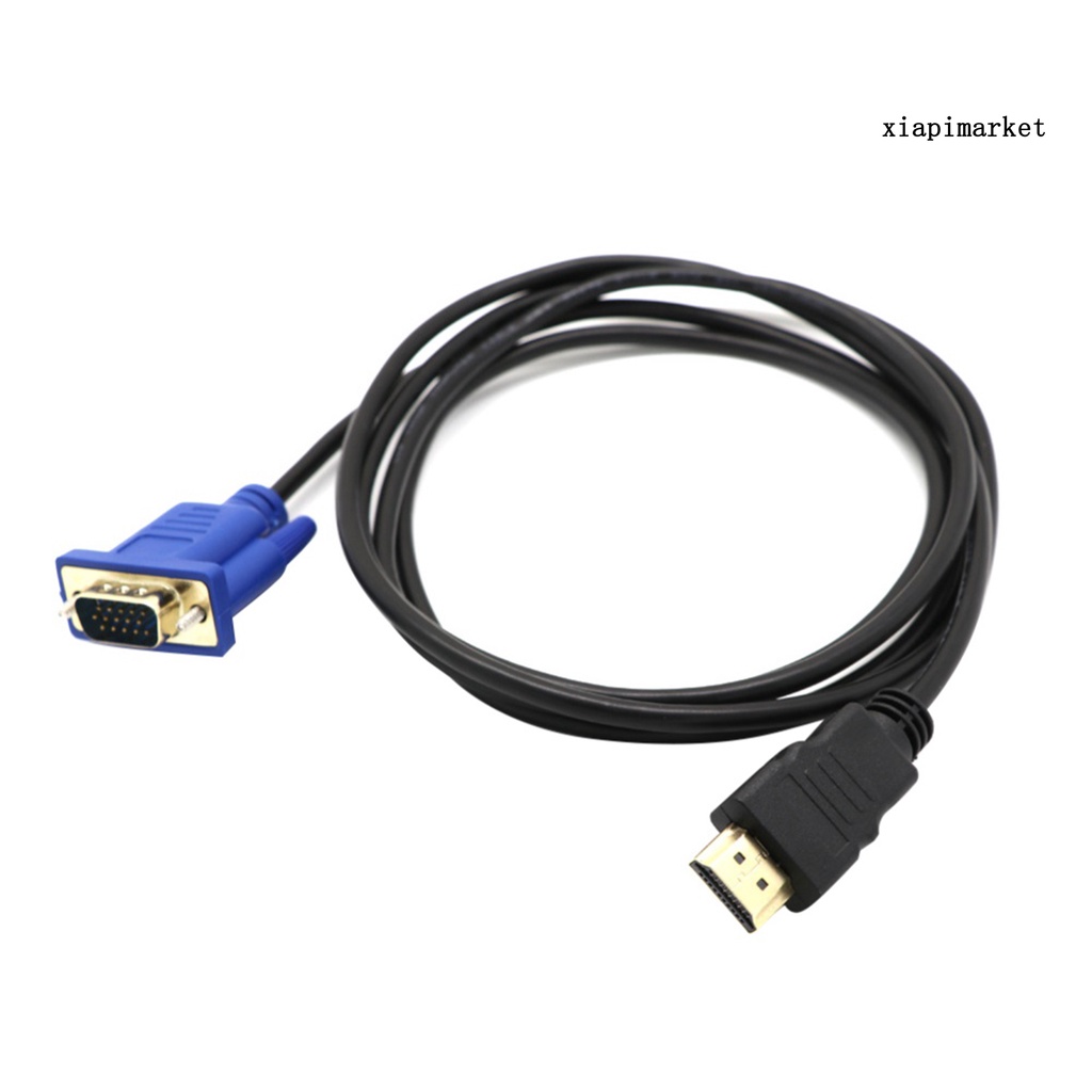 Dây Cáp Chuyển Đổi 1.8m 1080p Hdmi Sang Vga Cho Pc Dvd Hdtv | BigBuy360 - bigbuy360.vn