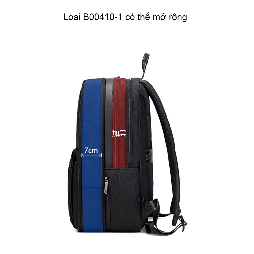 Balo công sở cao cấp Arctic Hunter B00410-1 có khóa mở rộng, phong cách hiện đại, kiểu dáng sang trọng