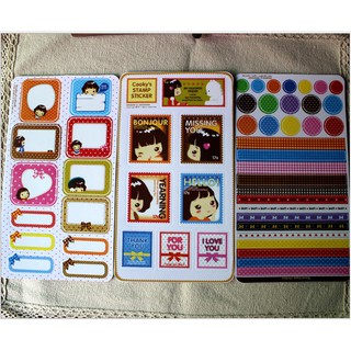 Sticker dán sổ kute mẫu 1