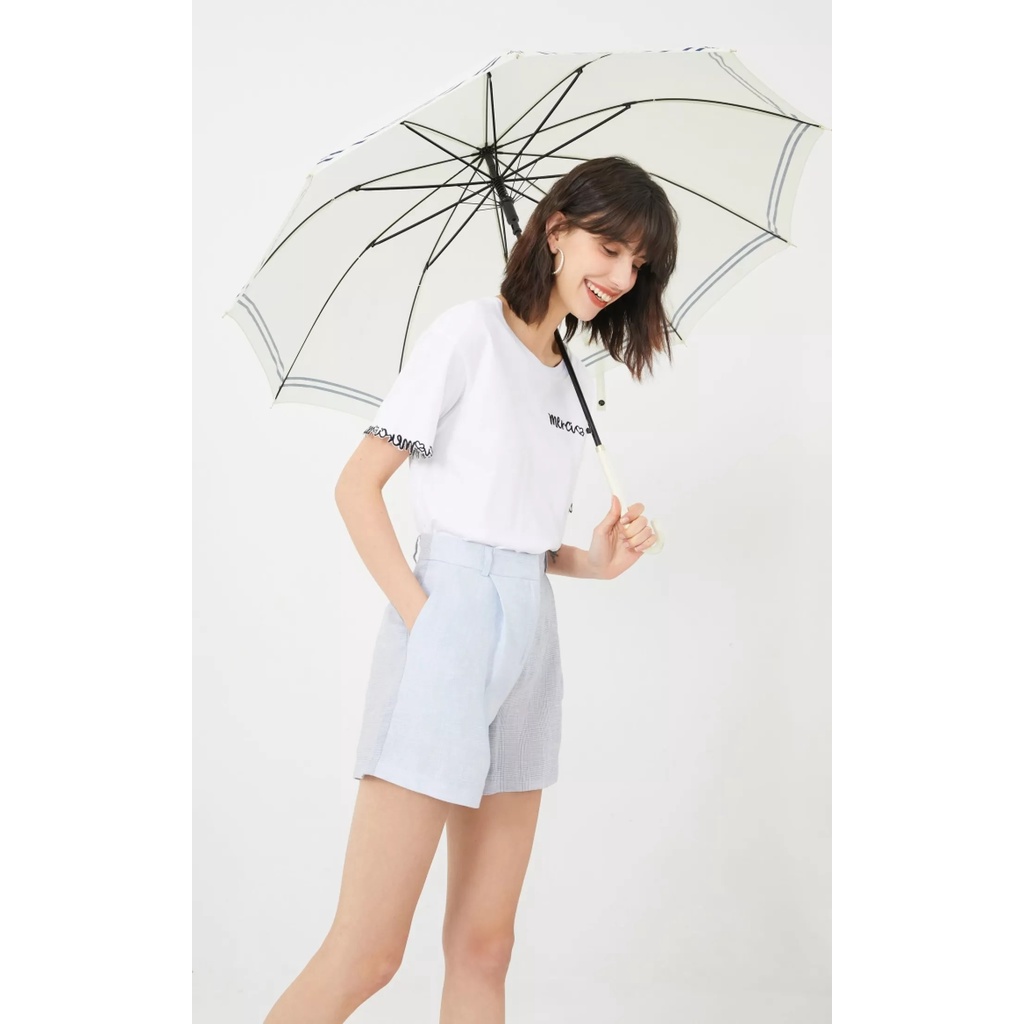 Vero Moda Quần Đùi Nữ May Vải Lanh 320215526