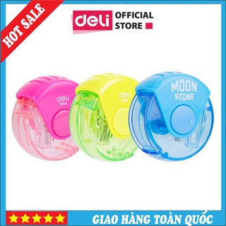 Gọt bút chì deli - hồng, xanh dương, xanh lá - 1 cái - e0554