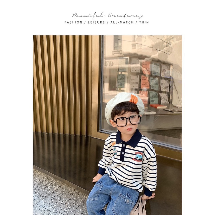 Bộ cổ bẻ AMAZING bé trai