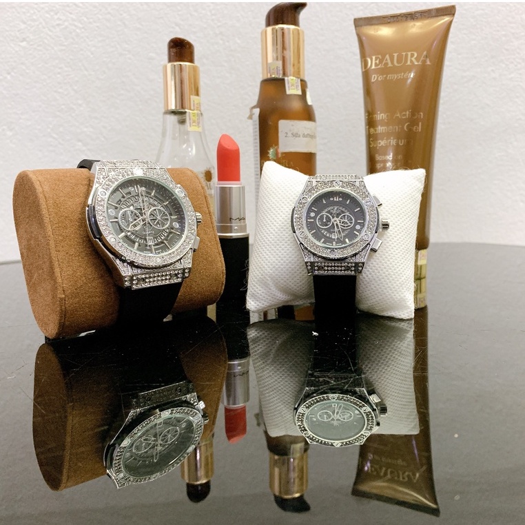 Đồng hồ nam nữ bộ đôi - có bán lẻ. dây hương vani cao cấp - bảo hành 12 tháng | BigBuy360 - bigbuy360.vn