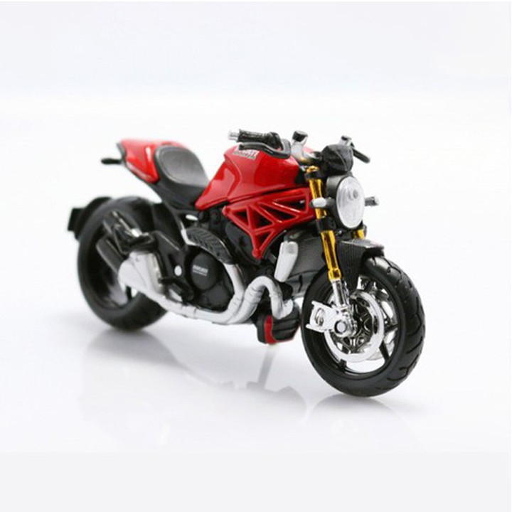 XE MÔ HÌNH - MOTO Siêu xe Ducati Monster 1200 - MAISTO tỷ lệ 1:18