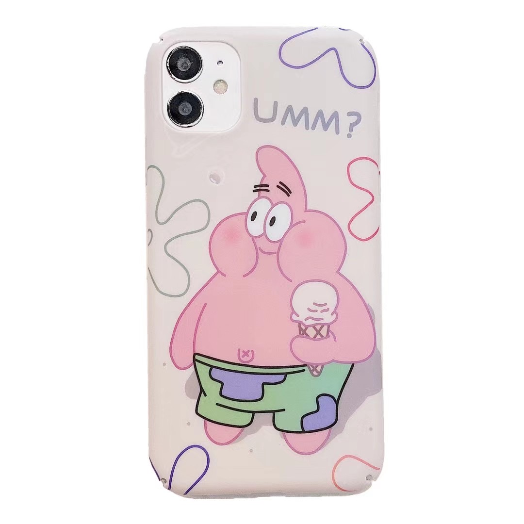 Huawei Y9s Y9 Prime 2019 Y9 2019 Nova 3 3i 3e Nova 4 4e Nova 5T Nova 7i Nova 7 Nova 7 Pro Nova 7SE Nova 8 Nova 8SE Honor 8X Honor 20 Lite Y7 Pro 2019 Cute Cartoon Sponge Patrick Star Hard PC Back Casing Case