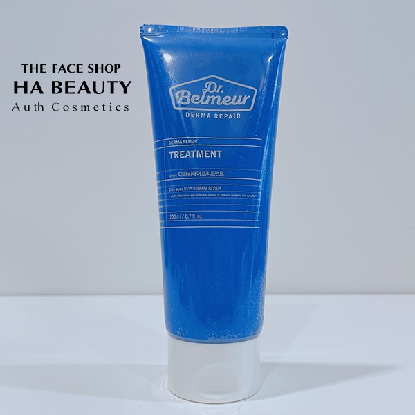 Kem ủ tóc phục hồi tóc giảm rụng tóc dưỡng tóc mềm mượt Hàn Quốc The Face Shop Dr Belmeur Derma Repair Treatment 200ml