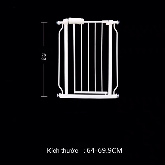 Chặn cửa cầu thang bảo vệ an toàn cho trẻ nhỏ, thú cưng