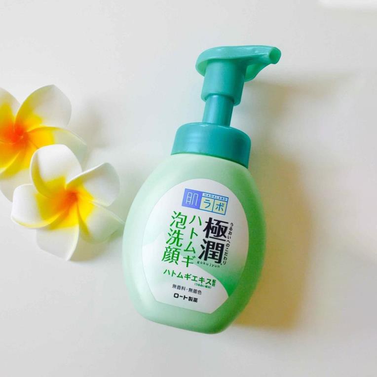 Sữa Rửa Mặt Tạo Bọt Hada Labo 160ml ( Màu Xanh, Trắng )