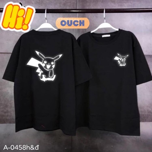 Áo thun phản quang mèo trắng - HĐ