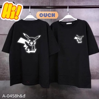 Áo thun phản quang mèo trắng - HĐ
