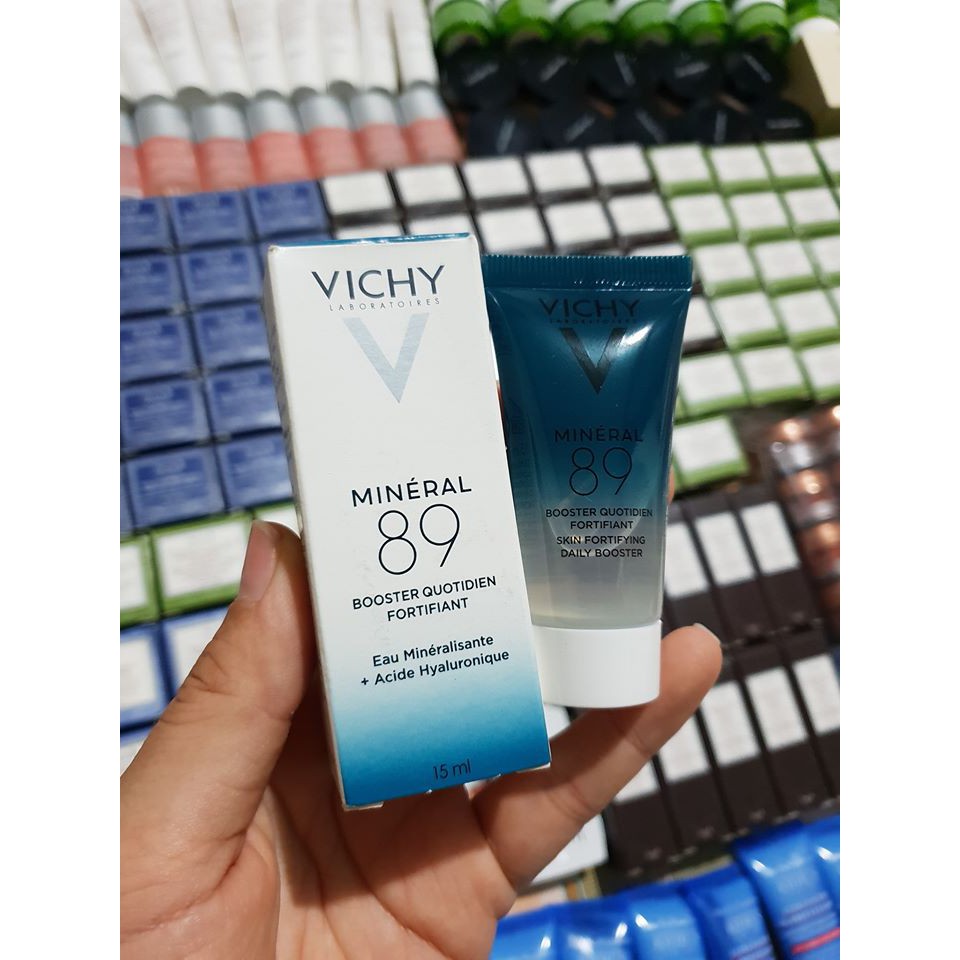 [ Minisize 15ml ] Dưỡng Chất Khoáng Cô Đặc Vichy Mineral 89 Booster