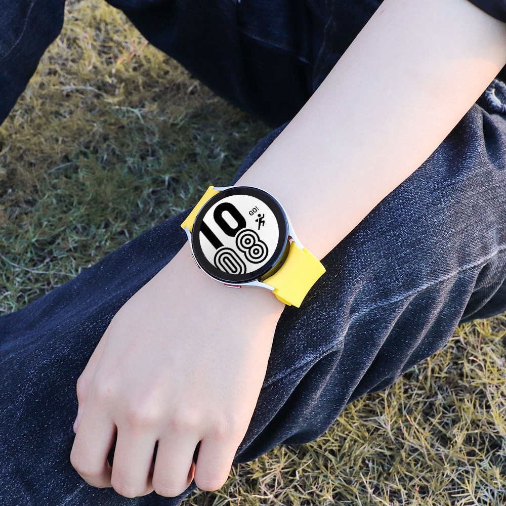 Dây Silicone Thay Thế Cho ĐồNg Hồ Samsung galaxy Watch 4 40mm 44mm / Watch 4 Classic 46mm 42mm