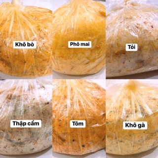 Sỉ BÁNH TRÁNG LONG AN 50 Túi zip (Full đủ vị)