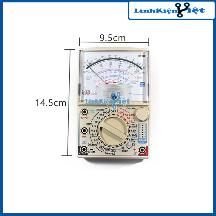 Đồng Hồ Vạn Năng HL-903 ( BH : 3 tháng )
