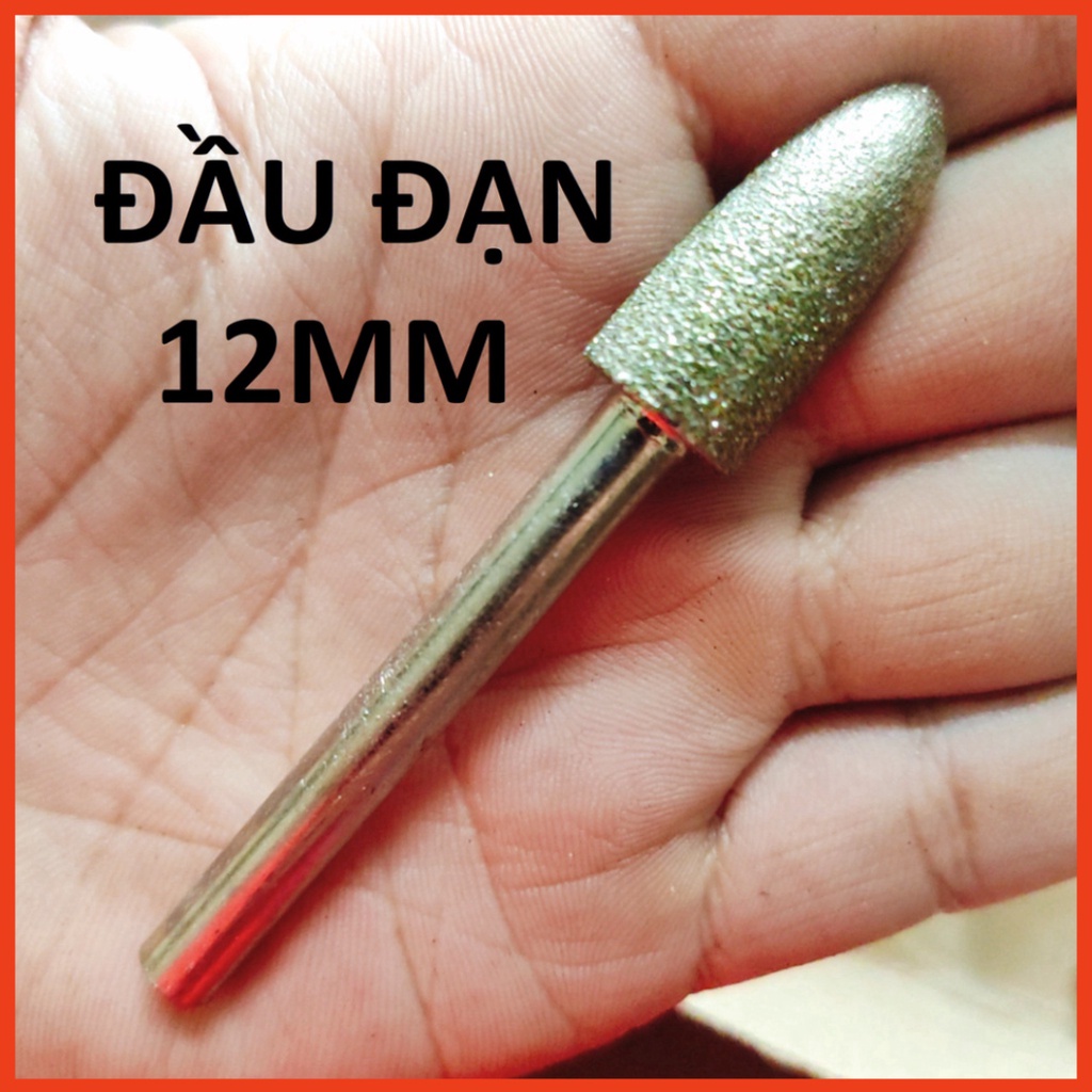 Mũi mài đá kim cương, đủ size, đủ hình, cán 6mm