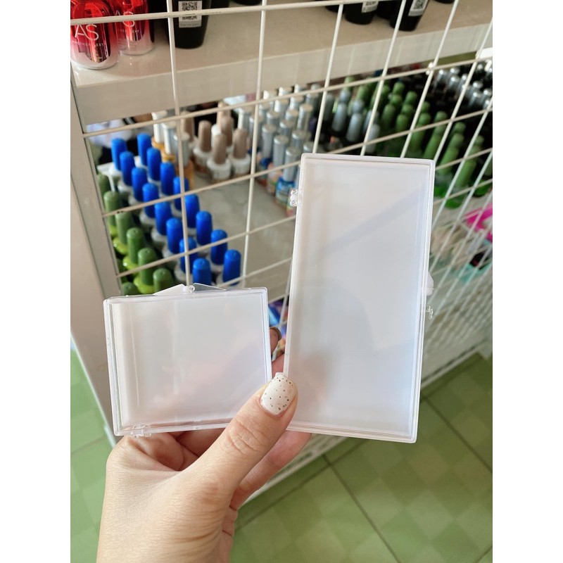 Hộp nhựa đựng mi fan - nail box