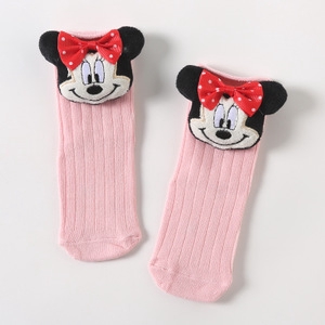 Vớ cotton dài hình hoạt hình 3D đáng yêu dành cho bé từ 1-3 tuổi