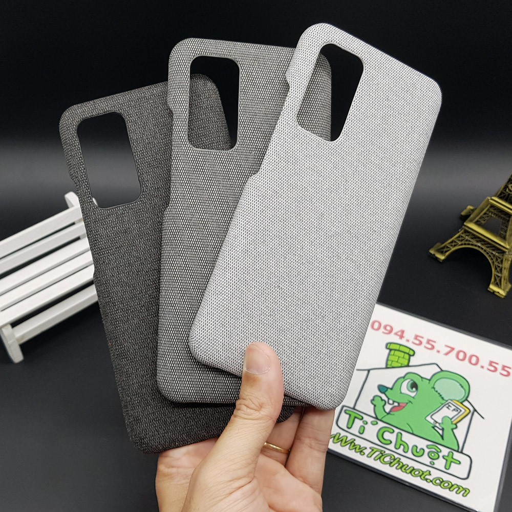 [Ảnh Thật] Ốp Lưng Xiaomi Mi 10T/ 10T Pro 5G Bọc Vải Fabric
