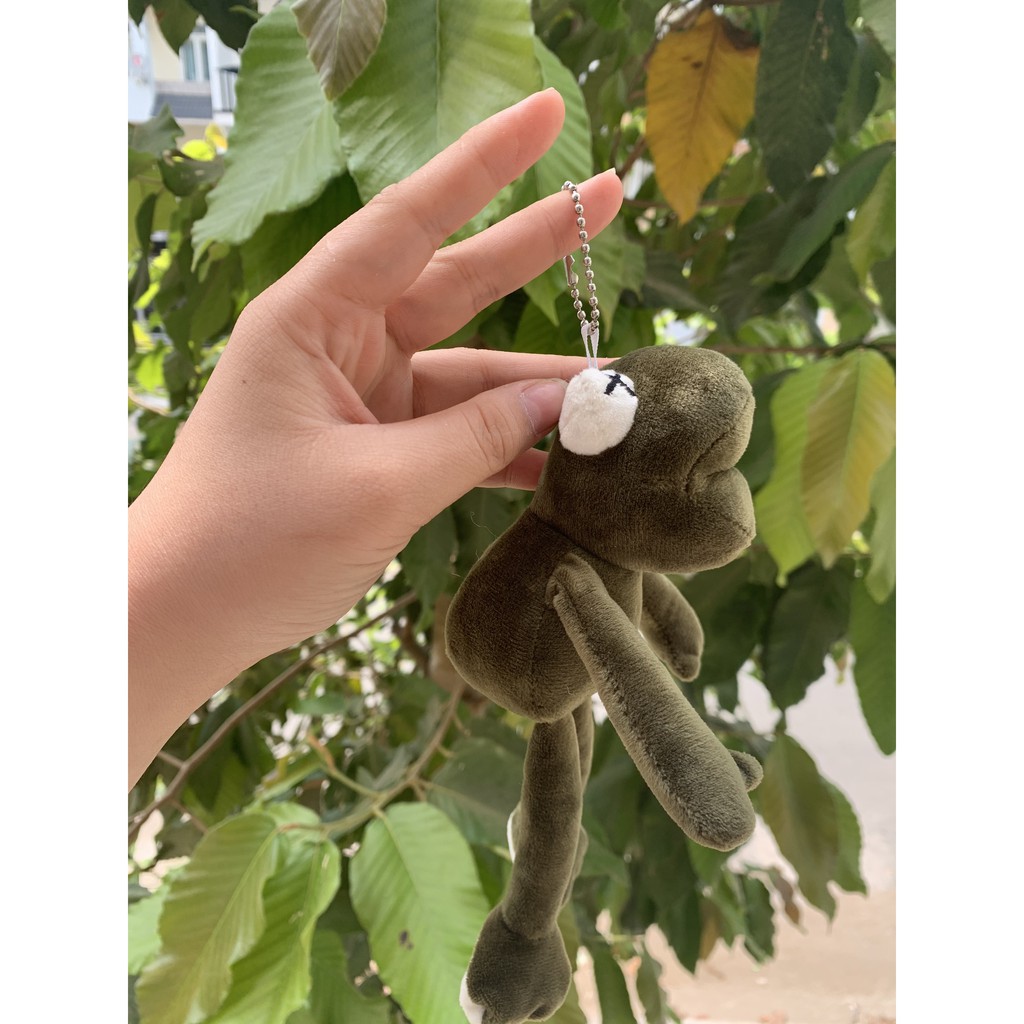 G001 - Móc khóa ếch xanh, hồng