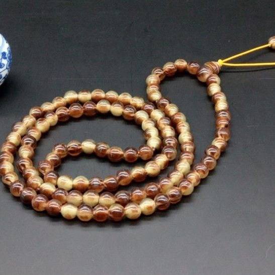 Vòng Tay Chuỗi Hạt Bồ Đề 108 Sừng Tự Nhiên