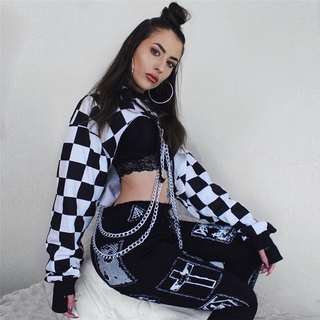 Áo Hoodie Croptop Coordinating