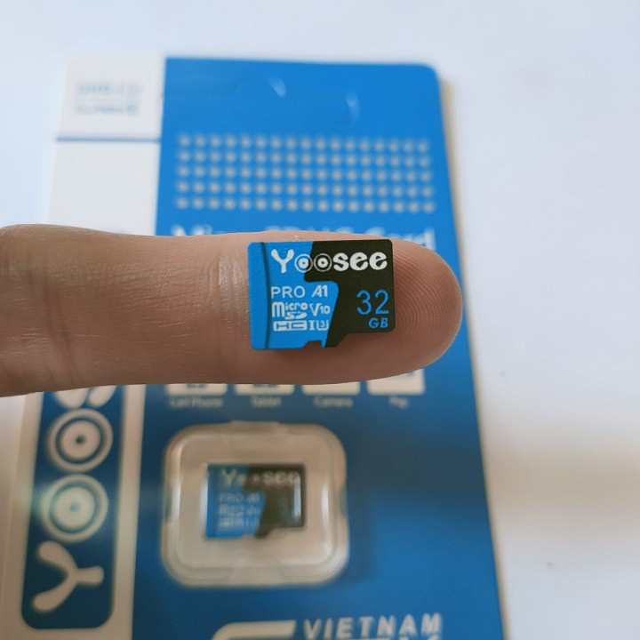 [GIÁ SỐC] Thẻ nhớ Yoosee 32GB Micro SDHC U3 Class 10 -Tốc độ cao 100Mb/s | WebRaoVat - webraovat.net.vn