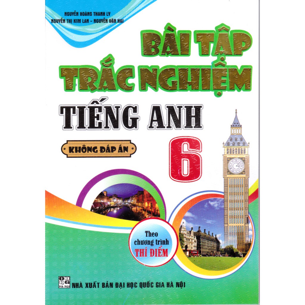 Sách - Bài tập trắc nghiệm tiếng anh 6 - Pearson - Tặng kèm đáp án (theo Sách thí điểm).