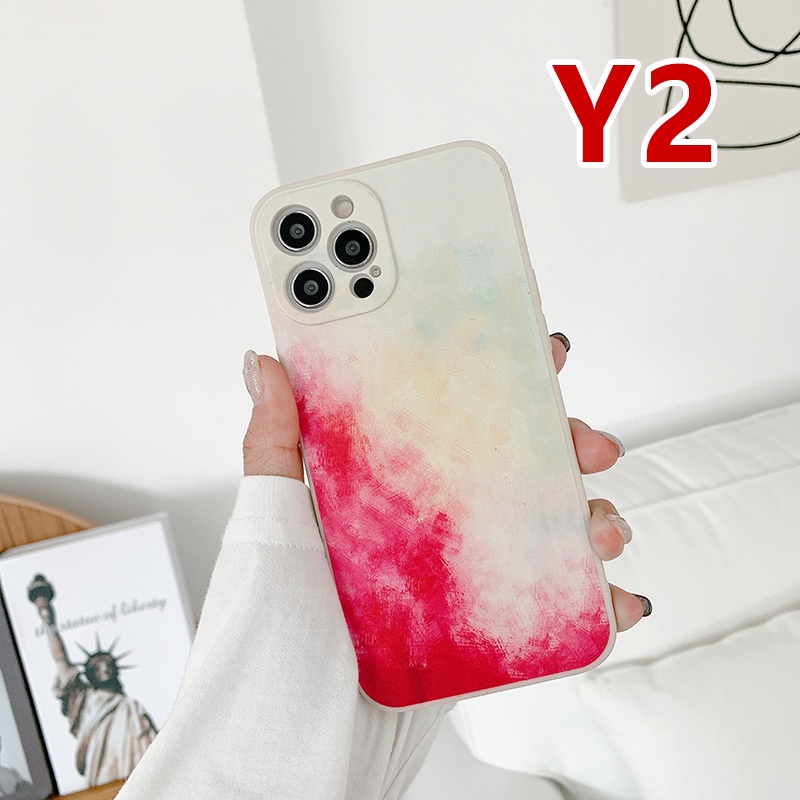 Ốp Điện Thoại Dẻo Họa Tiết Hoạt Hình Màu Nước Graffiti Cho Vivo Y91C V15 V15Pro V9 Y85 V20Pro X50 V20 Pro X50Pro