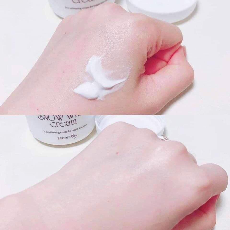 [Sample] Kem dưỡng trắng da Secret Key Snow White Cream