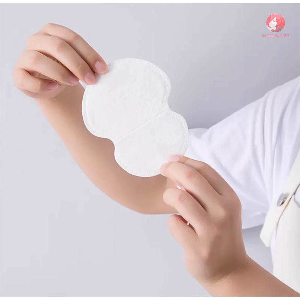 Miếng dán thấm mồ hôi nách, Khử mùi hôi nách, Khô thoáng, thoải mái vùng nách, Cặp 2 miếng [Có Che Tên Sản Phẩm]