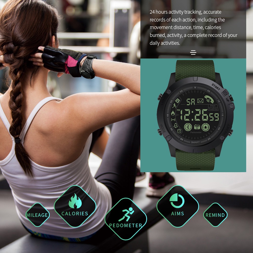 Đồng Hồ Đeo Tay Thông Minh 33-tsby Time 24h Kèm Phụ Kiện