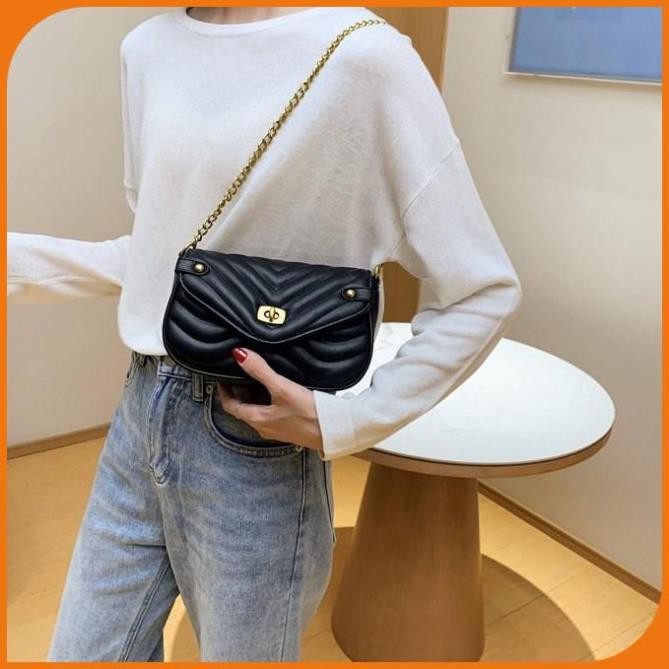 Túi xách nữ đeo chéo da mềm dễ thương, túi kẹp nách giá rẻ - LAHEE 104.16 | BigBuy360 - bigbuy360.vn