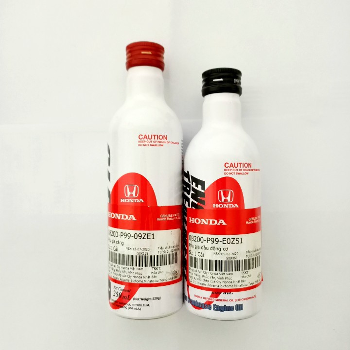 Bộ combo 2 chai phục hồi công suất và vệ sinh kim phun Honda