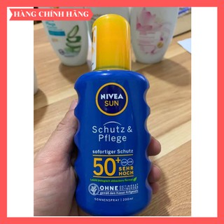 KEM CHỐNG NẮNG NIVEA SUN SCHUTZ & PFLEGE LSF 50+ (DẠNG XỊT) - GIADUNGDUC99