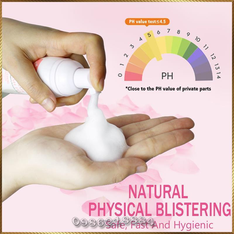 Dung dịch vệ sinh vùng kín dạng bọt Aichun Intimate Wash Foam cân bằng độ PH A4726